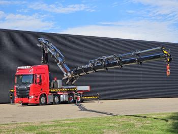 R650 V8 8x4 / HMF 9520 + JIB + WINCH / 140.000 kg GCW